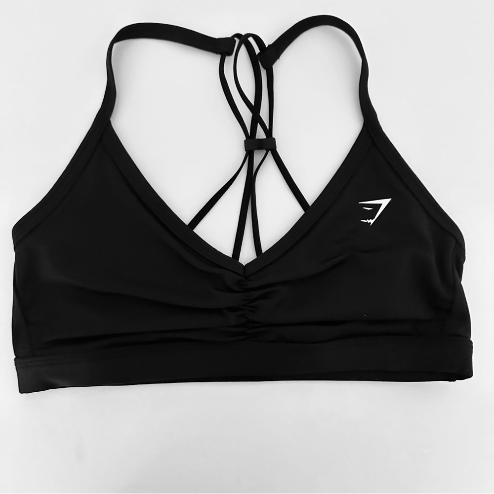 Gymshark S Ruched Strappy Sports Bra